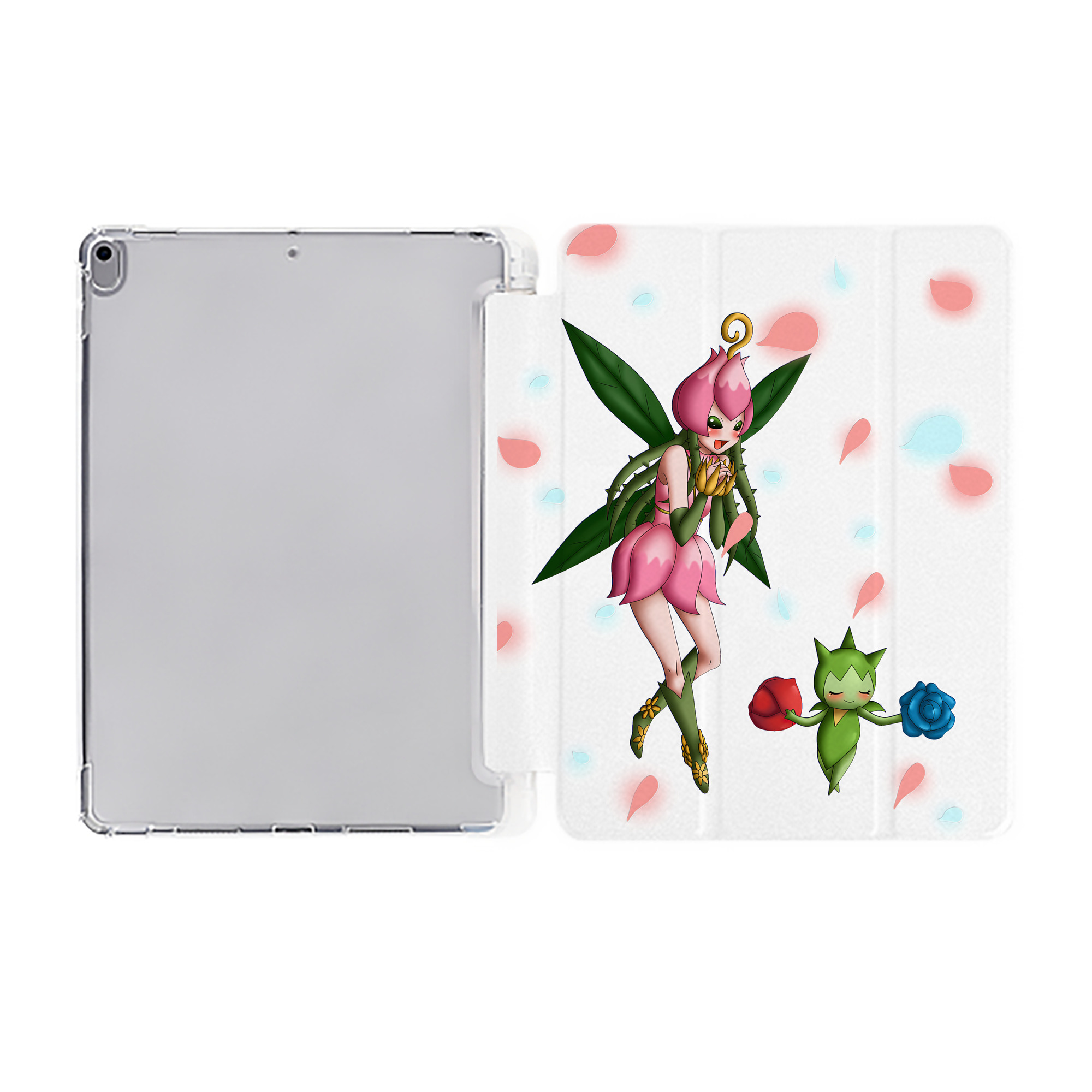 （画像用） Digimon デジタルモンスター/デジモン IPad ケース ペン収納付き 三つ折りスタンド PUレザー×シリコン 対応機種9.5/10.5/10.9インチ